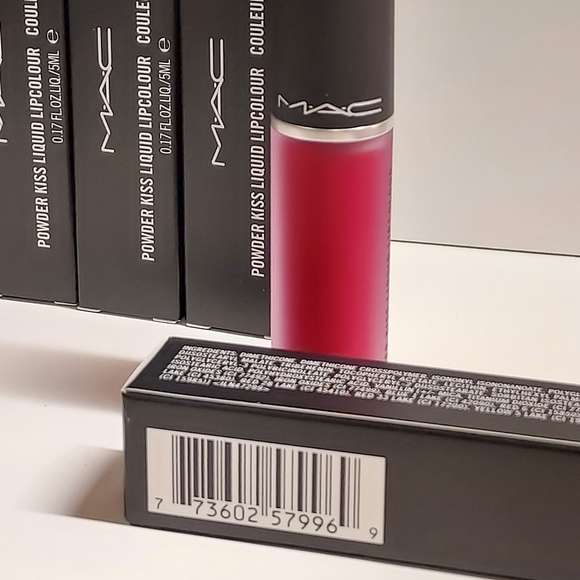 MAC Powder Kiss Liquid Lipcolour *HAUTE PANTS* / 0.17 oz / New In Box - Picture 5 of 5